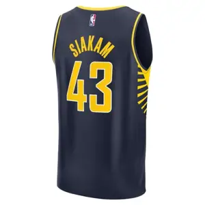 Youth Fanatics Branded Pascal Siakam Navy Indiana Pacers Fast Break Player Jerse