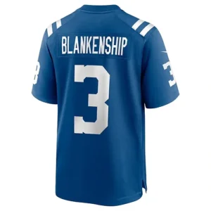 IN.Colts #3 Rodrigo Blankenship Royal Game Jersey Stitched American Football Jer