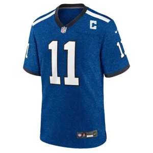 Men's Nike Michael Pittman Jr. Royal Indianapolis Colts Indiana Nights Alternate