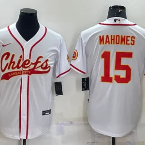 KC.Chiefs #15 Patrick Mahomes Baseball Jersey