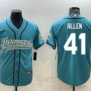 J.Jaguars #41 Josh Allen Baseball Jersey