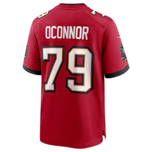 TB.Buccaneers #79 Patrick O'Connor Red Game Jersey Stitched American Football Je