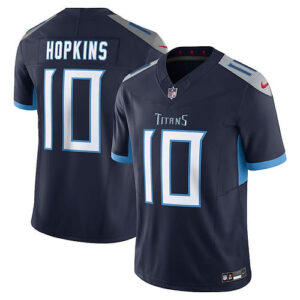 Men's Tennessee_Titans DeAndre Hopkins Navy Vapor F.U.S.E. Limited Jersey