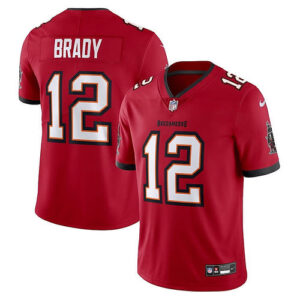 Men's Tampa_Bay_Buccaneers Tom Brady Red Vapor Untouchable Limited Jersey