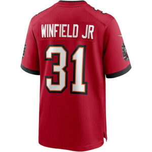 TB.Buccaneers #31 Antoine Winfield Jr. Red Game Jersey Stitched American Footbal