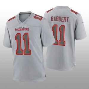 TB.Buccaneers #11 Blaine Gabbert Gray Atmosphere Game Jersey Stitched American F