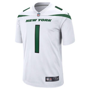 Men's Nike Ahmad Sauce Gardner White New York Jets Player Game Jersey