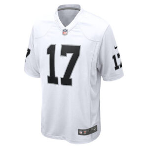 Men's Nike Davante Adams White Las Vegas Raiders Game Jersey