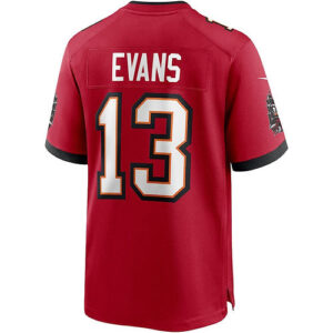 TB.Buccaneers #13 Mike Evans Red Player Game Jersey Stitched American Football J