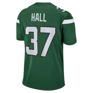 NY.Jets #37 Bryce Hall Gotham Green Game Jersey Stitched American Football Jerse