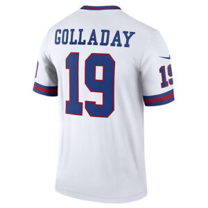 NY.Giants #19 Kenny Golladay White Alternate Legend Jersey Stitched American Foo