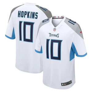 Men's Tennessee_Titans DeAndre Hopkins White Game Jersey