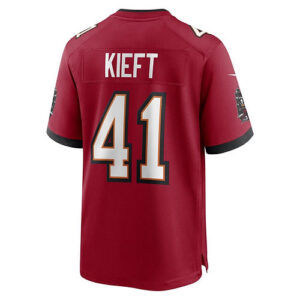 TB.Buccaneers #41 Ko Kieft Red Game Player Jersey Stitched American Football Jer