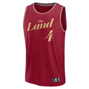 Men's Fanatics Branded Evan Mobley Wine Cleveland Cavaliers Fast Break Jersey -