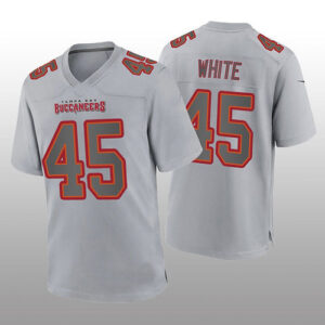 TB.Buccaneers #45 Devin White Gray Atmosphere Game Jersey Stitched American Foot