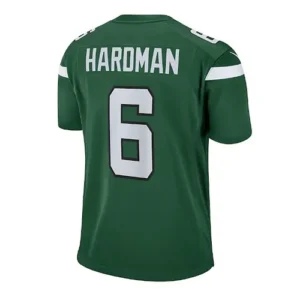 NY.Jets #6 Mecole Hardman Retired Player Game Jersey - Gotham Green Stitched Am