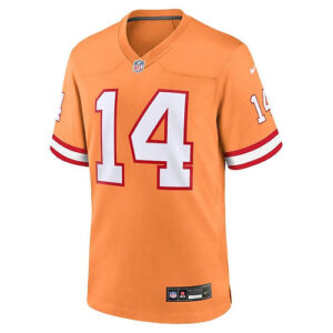 Men's Tampa_Bay_Buccaneers Chris Godwin Orange Throwback Game Jersey