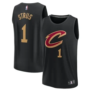 Max Strus Black Cleveland Cavaliers Fast Break