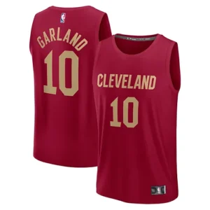 Men's Fanatics Branded Darius Garland Wine Cleveland Cavaliers Fast Break Player