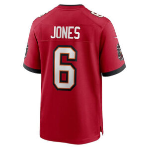 TB.Buccaneers #6 Julio Jones Red Player Game Jersey Stitched American Football J