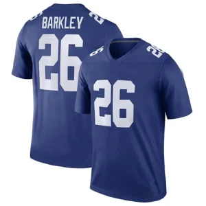 NY.Giants #26 Saquon Barkley Royal Legend Jersey Stitched American Football Jers