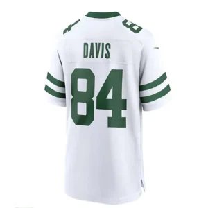 NY.Jets #84 Corey Davis White Legacy Player Game Jersey Stitched American Footba