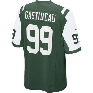 NY.Jets #99 Mark Gastineau Green Retired Player Game Jersey Stitched American Fo