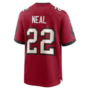 TB.Buccaneers #22 Keanu Neal Red Game Player Jersey Stitched American Football J