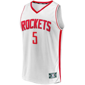 Men's Fanatics Fred VanVleet White Houston Rockets Fast Break Replica Player Jer