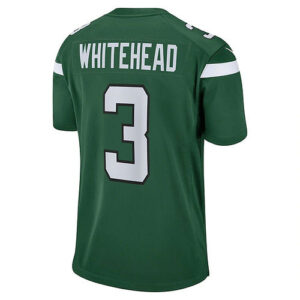 NY.Jets #3 Jordan Whitehead Gotham Green Game Player Jersey Stitched American Fo