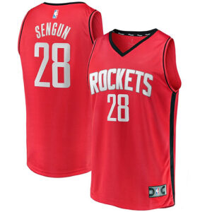 Men's Fanatics Alperen Sengun Red Houston Rockets Fast Break Replica Jersey - Ic