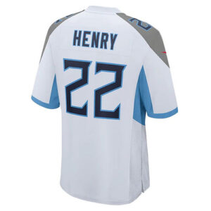 T.Titans #22 Derrick Henry White Player Game Jersey Stitched American Football J