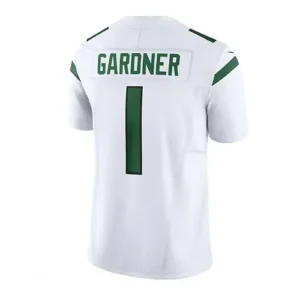 NY.Jets #1 Ahmad Sauce Gardner Vapor F.U.S.E. Limited Jersey - White Stitched Am