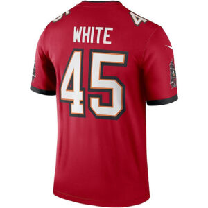 TB.Buccaneers #45 Devin White Red Legend Jersey Stitched American Football Jerse