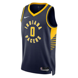 Nike Tyrese Haliburton Navy Indiana Pacers Swingman Jersey - Icon Edition