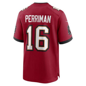 TB.Buccaneers #16 Breshad Perriman Red Game Player Jersey Stitched American Foot