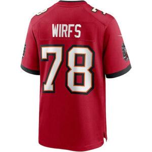 TB.Buccaneers #78 Tristan Wirfs Red Player Game Jersey Stitched American Footbal