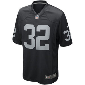 Men's Las_Vegas_Raiders Marcus Allen Black Game Retired Player Jersey