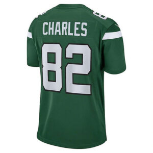 NY.Jets #82 Irvin Charles Gotham Green Game Player Jersey Stitched American Foot