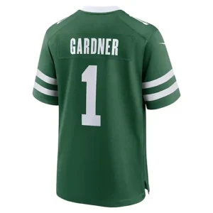 NY.Jets #1 Ahmad Sauce Gardner Game Jersey - Legacy Green American Football Jers