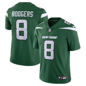 Men's Nike Aaron Rodgers Gotham Green New York Jets Vapor Untouchable Limited J