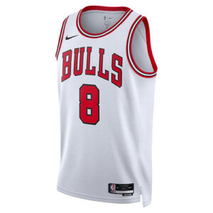 Unisex Nike Zach LaVine White Chicago Bulls Swingman Jersey - Association Editio