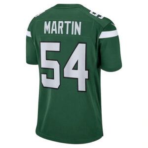 NY.Jets #54 Jacob Martin Gotham Green Game Jersey Stitched American Football Jer