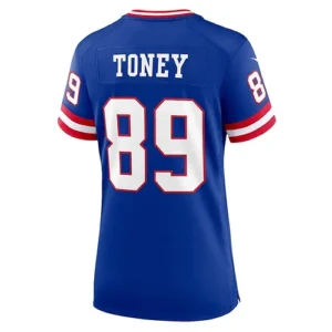 NY.Giants #89 Kadarius Toney Royal Classic Player Game Jersey Stitched American