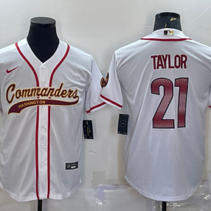 W.Commanders #21 Sean Taylor Baseball Jersey