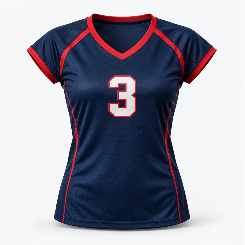 Volleyball jersey in an original Jerseyheaven apparel photograph